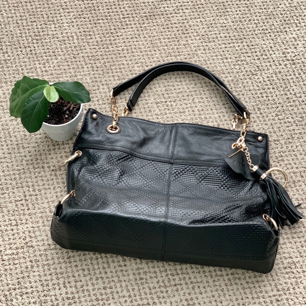 Genuine Leather Purse Tote Shoulder Crossbody Bag